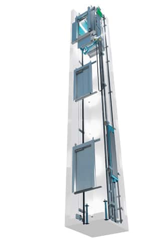 2012 - KONE MonoSpace® Elevator Shaft