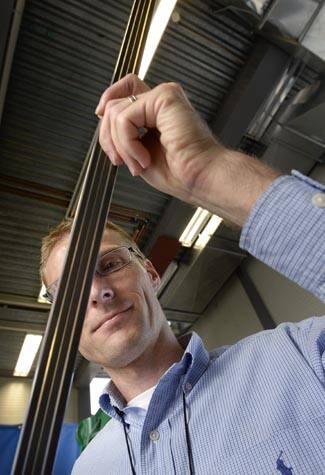 2013 - Antti Ikonen holding KONE UltraRope®
