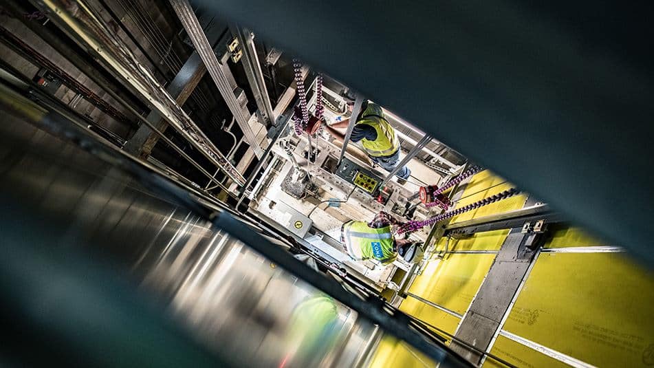 The new KONE JumpLift™ solution was born months ahead of schedule, thanks to the project team’s close collaboration.