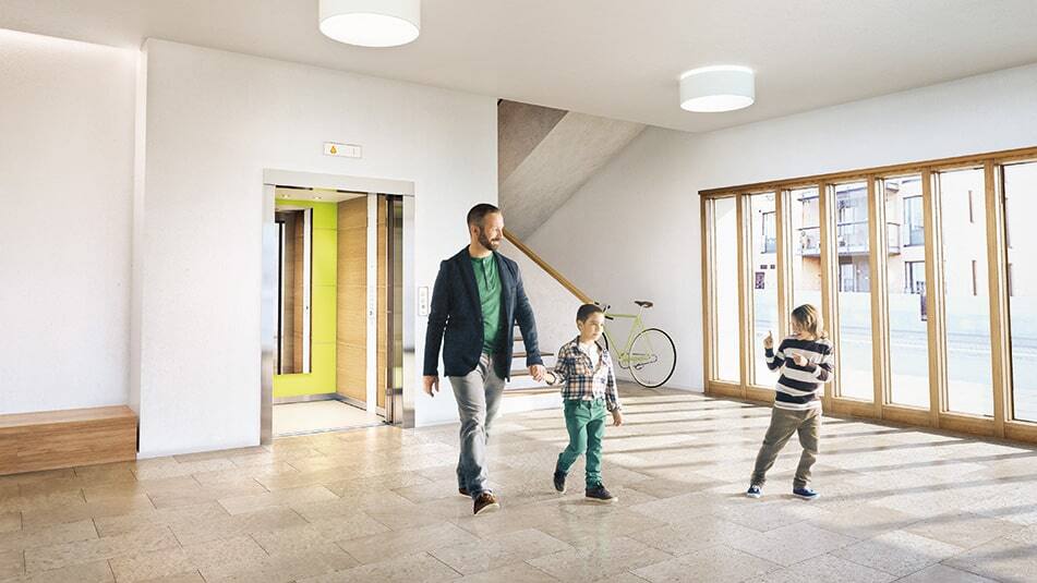 Consider taking the stairs if you are physically able to – it’s a fun, healthy, and energy-saving alternative to riding the elevator or escalator.
