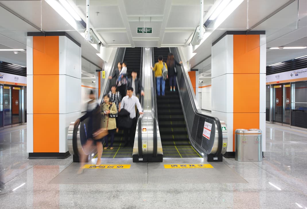 Nanjing metro line S8 KONE Corporation